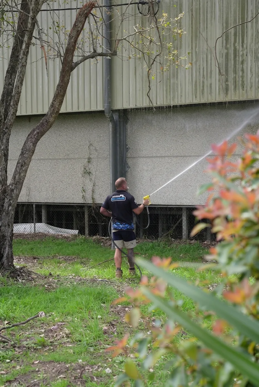 Guzman y Gomez Stadium Erina – Building wash